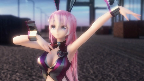 【MMD】甜心战士兔女巡姬「 キューティーハニー」